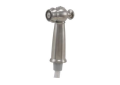 DELTA® RP37489SS Victorian® Spray and Hose Assembly, For Use With Victorian® 2256-DST 2-Handle Widespread Kitchen Faucet with Spray, Plastic Brilliance® Stainless Steel Spray Head, Vinyl 59 in L Spray Hose, Import