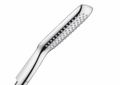 Hansgrohe 28558001 1-Jet Hand Shower, PuraVida, 2.5 gpm Flow Rate, 1 Sprays, 5-7/8 in Dia Head, 1/2 in Connection