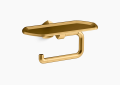 Kohler K-27128-2MB Occasion(TM) Toilet Paper Holder with Tray - Vibrant Brushed Moderne Brass
