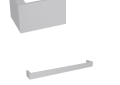 ROHL QU101-APC Quartile Wall Mount 18" Single Towel Bar - Polished Chrome