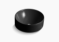 Kohler K-14800-7 Vox(R) Round Vessel Bathroom Sink - Black Black(TM)