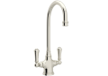 ROHL U.4711PN-2  Georgian Era Single Hole Bar & Food Prep Faucet - Polished Nickel