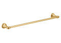 Moen® YB0524BG Colinet™ Towel Bar, 24 in L Bar, 2 in OAH x 3-5/8 in OAD, Stainless Steel/Zinc, Import