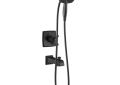 DELTA® T17464-BL-I Monitor® 17 Shower Trim With In2ition® 2-in-1 Shower, 6.2 gpm Valve, 1.75 gpm Shower, Matte Black