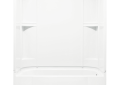 Sterling 71240120-0 60 inch x 30 inch x 72 inch Accord Smooth Series Tub and Shower with Right-Hand Drain - White