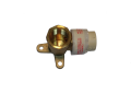 1/2 Inch CPVC Copper Tube Size Flow Guard Gold x No Lead Brass Female Drop Ear Elbow