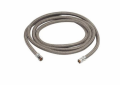 BrassCraft® Speedi Plumb® PLUS B1-16DW F B1-DW Flexible Lead Free Braided Water Dishwasher Connector With Nut, 3/8 in Nominal, Compression End Style, 16 in L, 125 psi Working, Polymer, Import