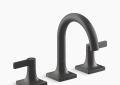 Kohler K-28125-4-BL Venza(R) Widespread Bathroom Sink Faucet, 1.2 GPM - Matte Black