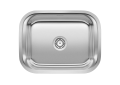Blanco 441398 Stellar™ Laundry Sink, Rectangle Shape, 23 in W x 17-3/4 in D, Under Mount, 304 Stainless Steel, Refined Brushed