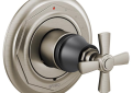 Brizo® T60P061-NKBL Valve Only Trim, Luxe Nickel/Matte Black