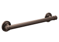 Moen® YG6418ORB Designer Grab Bar, Belfield™, 18 in L x 1-1/4 in Dia, Oil Rubbed Bronze, Stainless Steel, Import