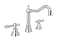ROHL AC107LM-APC-2 Arcana Column Spout Widespread Bathroom Faucet - Polished Chrome