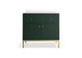Kohler® 32760-EMG 32760 Calpa™ Contemporary Bathroom Vanity Cabinet, 39-3/16 in OAH 37 in OAW 23-5/16 in OAD, Floor Mount