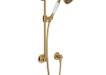 ROHL 1300EIB Handshower Set With 22" Slide Bar & Single Function Handshower - Italian Brass