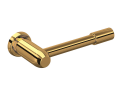 Rohl U.6447ULB Holborn Toilet Paper Holder - Unlacquered Brass