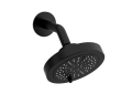 Riobel 366BK 6-Function 6" Showerhead With Arm - Black