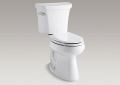 Kohler K-3979-0 Highline Comfort Height Two-Piece Elongated Toilet