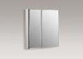 Kohler CB-CLC2526FS Double Door Cabinet, Square Mirrored Door