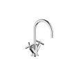 Dorn 22513892-000010 Single-Hole Lavatory Mixer with Drain - Chrome