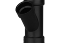 Charlotte ABS 00601 1000 Reducing Wye, Fitting/Connector: Reducing Wye, 2 x 2 x 1-1/2 in Nominal, Hub End Style, SCH 40/STD, ABS, Domestic