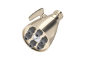 ROHL BI00042STN 2 1/2" Calliano Adjustable 6 Jet Showerhead - Satin Nickel