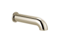 Brizo® RP81435PN Litze® Non-Diverter Tub Spout, 7-1/2 in L, Solid Brass, Polished Nickel, Import