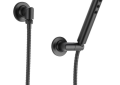 Brizo® 88875-BL Jason Wu Wall Mount Hand Shower, 1 Shower Head, 2 gpm Flow Rate, 60 to 82 in L Hose, 1/2-14 NPSM Connection, Matte Black, Import