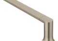 Moen® BH3824BN Towel Bar, Genta™, 24 in L Bar, 3-1/4 in OAD x 1-3/4 in OAH, Zinc, Brushed Nickel, Import