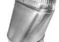 Southwark 1278 8" 26 Gauge Warm Air Oval to Round Straight Boot