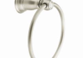Moen YB5486BN Kingsley Towel Ring - Brushed Nickel
