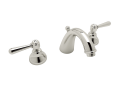 Rohl A2707LMPN-2 Verona C-Spout Widespread Bathroom Faucet With Pop-up - Polished Nickel