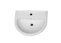 Barclay B/3-331WH Karla 550™ Lavatory Basin Only, Arch Shape, 21-3/4 in W x 17-3/8 in D, Wall Mount, Vitreous China, White, Import