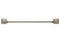Brizo® 692430-BN Virage® Towel Bar, 24 in L Bar, 3-21/64 in OAD x 2-1/2 in OAH, Brass, Brushed Nickel, Import