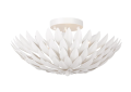 Crystorama 505-MT Broche 4 Light Ceiling Mount - Matte White