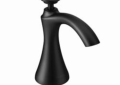 Moen® S3946BL Traditional™ Transitional Soap Dispenser, 18 oz Bottle Capacity, Deck Mount, Metal, Import