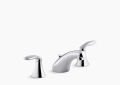 Kohler K-15261-4RA-CP Coralais Widespread Bathroom Faucet with Pop-Up Drain - Polished Chrome