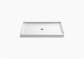Sterling 72321100-0 GUARD+(R)  48" x 34" Vikrell(R) Shower Base, Center Drain - White