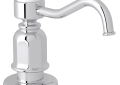 Perrin & Rowe U.6995APC Edwardian Mount Soap Dispenser Georgian, Deck Mounting, Import