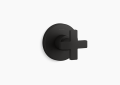 Kohler K-T73140-3-BL Composed(R) MasterShower(R) Transfer Valve Trim with Cross Handle - Matte Black