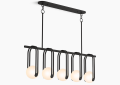 Kohler K-32380-CH05-BLL Kraga(TM) 45" Linear Chandelier - Matte Black
