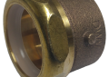 1-1/2 X 1-1/2 OD Inch Copper DWV Trap Adapter