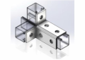 Empire 9069WFZ Double Corner Connection, 6 Holes