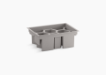 Kohler K-27933-1WT Drawer Appliance Organizer - Mohair Grey