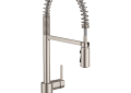 Moen 5923SRS Align Spot Resist One-Handle Pre-Rinse Spring Pulldown Kitchen Faucet - Stainless