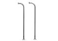 Newport Brass 3-196-15 Floor Riser Kit for Exposed Tub & Hand Shower Set - Polished Nickel
