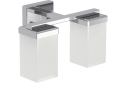 Moen® YB8862CH 2-Globe Bath Light, 90 Degree™, 110 VAC, Polished Chrome, Import