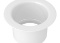 Shaws ISE10082WH Shaws Cross Collection Extended Disposal Flange, Brass, Domestic