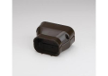 Slimduct® 85566 Reducer, 5-1/2 in W to 3-3/4 in H
