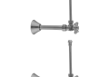 Jaclo® 621-62CT-ULB 621-62CT Quarter Turn Angle Pattern Faucet Supply Valve Kits, 8 Pieces