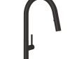 ROHL R7581LMMB-2 Modern Lux Pulldown Kitchen Faucet - Matte Black